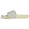 imageadidas Unisex Adult Adilette Comfort Slide SandalWarm VanillaHalo MintOrange Tint
