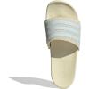 imageadidas Unisex Adult Adilette Comfort Slide SandalWarm VanillaHalo MintOrange Tint