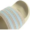imageadidas Unisex Adult Adilette Comfort Slide SandalWarm VanillaHalo MintOrange Tint