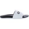 imageadidas Unisex Adult Adilette Comfort Slide SandalWhiteBlackWhite