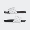 imageadidas Unisex Adult Adilette Comfort Slide SandalWhiteGreyWhite
