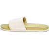 imageadidas Unisex Adult Adilette Comfort Slide SandalWhiteWhiteGold Metallic