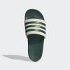 imageadidas Unisex Adult Adilette Comfort Slide SandalWonder WhiteCollegiate GreenGold Metallic