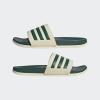 imageadidas Unisex Adult Adilette Comfort Slide SandalWonder WhiteCollegiate GreenGold Metallic