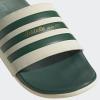 imageadidas Unisex Adult Adilette Comfort Slide SandalWonder WhiteCollegiate GreenGold Metallic