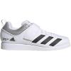 imageadidas Unisex Adult Powerlift 5 Weightlifting ShoesWhiteBlackGrey
