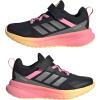 imageadidas UnisexChild Fortarun 40BlackIron MetallicBliss Pink
