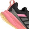 imageadidas UnisexChild Fortarun 40BlackIron MetallicBliss Pink