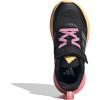 imageadidas UnisexChild Fortarun 40BlackIron MetallicBliss Pink