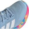 imageadidas UnisexChild Fortarun 40BlueMagic Grey MetallicLucid Pink