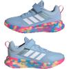 imageadidas UnisexChild Fortarun 40BlueMagic Grey MetallicLucid Pink