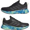 imageadidas UnisexChild Fortarun 40CarbonGreySemi Flash Aqua
