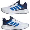 imageadidas UnisexChild Fortarun 40WhiteBright RoyalDark Blue