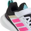 imageadidas UnisexChild Fortarun 40WhiteLucid PinkFlash Aqua