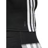 imageadidas Womens Train Essentials 3Stripes Cropped Tank TopBlackWhite
