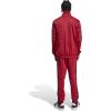 imageadidas mens Basic 3stripes Tricot Track SuitMaroon