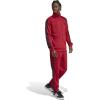 imageadidas mens Basic 3stripes Tricot Track SuitMaroon