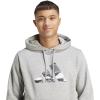 imageadidas mens Camouflage Graphic HoodieMedium Grey Heather