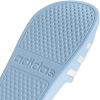 imageadidas womens Adilette AquaGlow BlueZero MetallicZero Metallic