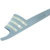 imageadidas womens Adilette AquaGlow BlueZero MetallicZero Metallic