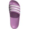 imageadidas womens Adilette AquaPreloved PurpleOff WhiteGrey