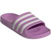 imageadidas womens Adilette AquaPreloved PurpleOff WhiteGrey
