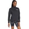 imageadidas womens Terrex Multi Climawarm Halfzip Tech Fleece Hiking SweatshirtBlack
