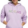 imageadidas womens Wordmark Graphic HoodiePowder Plum