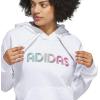 imageadidas womens Wordmark Graphic HoodieWhite