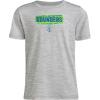 imageAdidas Unisex Kids Seattle Sounders MLS Short Sleeve TShirtMedium Grey Heather Seattle Sounders