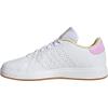 imageadidas Kids Advantage Base 20 ShoesWhiteBliss LilacClear Pink