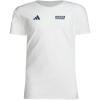 imageadidas Kids Vancouver Whitecaps FC PreGame Short Sleeve TShirtWhiteVancouver Whitecaps