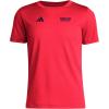 imageadidas UnisexChild Chicago Fire Fc PreGame Short Sleeve TShirtTeam Power RedChicago Fire