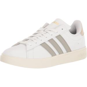 imageAdidas Mens Grand Court 20SneakerWhiteSilver PebbleWonder Beige