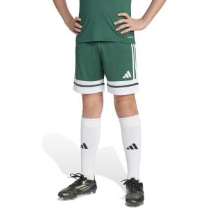 imageAdidas UnisexChild Squadra 25 ShortsTeam Dark GreenWhite