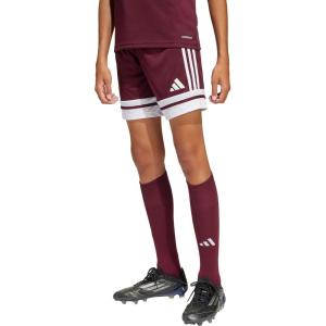 imageAdidas UnisexChild Squadra 25 ShortsTeam MaroonWhite