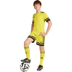 imageAdidas UnisexChild Squadra 25 ShortsTeam YellowBlack