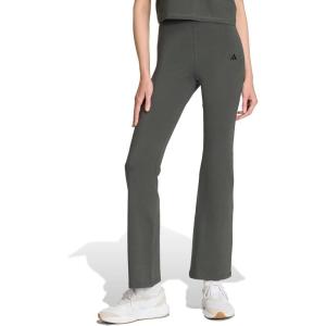 imageAdidas Womens Essentials Small Logo Flared LeggingsGreyBlack