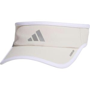 imageAdidas Womens Superlite Visor  Lightweight Athletic Sport Hat for WorkoutsAlumina BeigeSilver MetallicWhite30