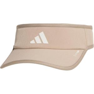 imageAdidas Womens Superlite Visor  Lightweight Athletic Sport Hat for WorkoutsChalky BrownWhite30