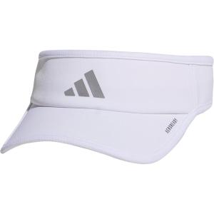 imageAdidas Womens Superlite Visor  Lightweight Athletic Sport Hat for WorkoutsWhiteSilver Metallic30