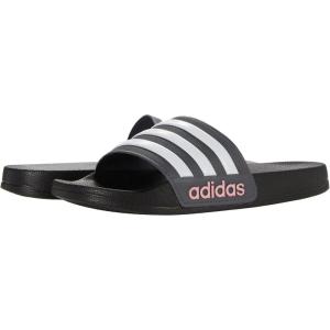 imageadidas Kids Adilette Shower SlideBlackWhiteGrey