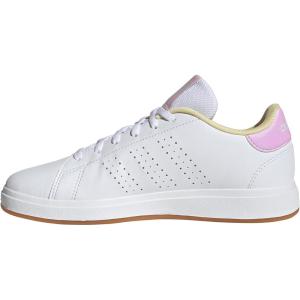 imageadidas Kids Advantage Base 20 ShoesWhiteBliss LilacClear Pink