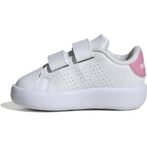 imageadidas Kids Advantage Base 20 ShoesWhiteBliss PinkSemi Lucid Red