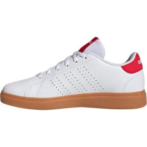 imageadidas Kids Advantage Base 20 ShoesWhitePure RubyGum