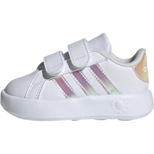 imageadidas Kids Grand Court 20 ShoesWhiteIridescentGrey