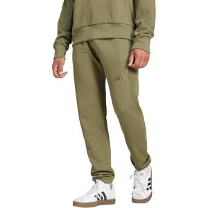 imageadidas Mens All Szn Fleece Regular Tapered PantsOlive Strata
