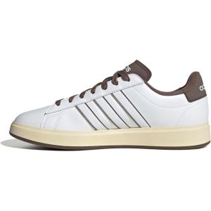 imageadidas Mens Grand Court 20 ShoeWhiteWhiteEarth Strata