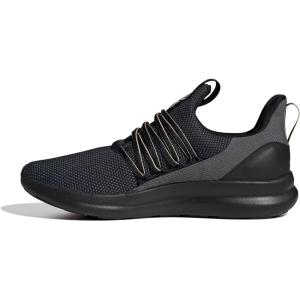 imageadidas Mens Lite Racer Adapt 70 Running ShoesBlackWarm SandstoneGrey