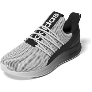 imageadidas Mens Lite Racer Adapt 70 Running ShoesWhiteBlackWhite